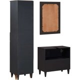  Set ormarića za kupaonicu s ladicama 3 pcs Čvrsto drvo manga | shoptok.hr