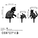 WALLXPERT Set ukrasnih figura Fam 09, 1,5 mm, 3 dijela | Eponuda.ba