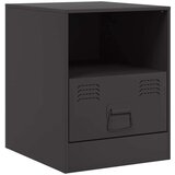  Noćni ormarići 2 kom crni 34 5 x 39 x 44 cm čelični | shoptok.hr