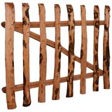  Jednostruka vrata za ogradu od drva lješnjaka 100 x 60 cm | shoptok.hr