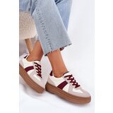 Boto Ladies platform sneakers burgundy Dovina | shoptok.hr