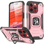 Wozinsky Armoured etui z držalom za prste za iPhone 15 Pro Max Ring Armor, roza zlato, (21521868) | Shoptok.si