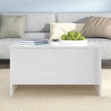  Stolić za kavu sjajni bijeli 80x55,5x41,5 cm konstruirano drvo | Shoptok.si