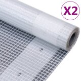  Cerade Leno 2 kom 260 g/m² 2 x 4 m bijele Cijene