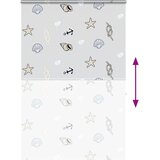 vidaXL Rolo zavjesa za tuš s kazetom 150x240 cm širina tkanine 146 cm | shoptok.hr