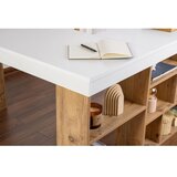 Hanah home radni sto vesper white atlantic pine