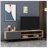 Hanah home tv komoda bliss - hrast, antracit | ePonuda.com