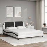  Krevet s madracem Zadar bijeli 160x200 cm od umjetne kože | shoptok.hr