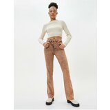 Koton Distressed Lightweight Flare Jeans Slim Fit Standard Waist Cotton Pocket - Victoria Slim Jea Cene