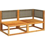  Vrtni dvosjed s jastucima od masivnog bagremovog drva | shoptok.hr