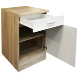 Modern Living Kuhinjska Spodnja Omarica Andy, Bela, Barva Hrasta | Shoptok.si