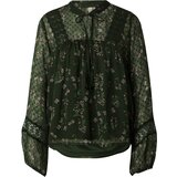 Only Bluza 'TESSA ELIZA' zelena / jelka / lila / pastelno lila | Shoptok.si