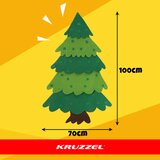  Božićno drvce - Filc, 26 ukrasa + LED lampice | shoptok.hr
