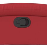  Naslonjač na podizanje od umjetne kože crveni | shoptok.hr