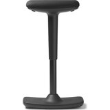 TrendOffice Stolček/naslonjalo za stojo TO-SWIFT, nastavitev višine 500 - 750 mm, črne barve | Shoptok.si