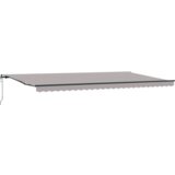 vidaXL Automatska uvlačiva tenda svjetlosiva 600x300 cm | shoptok.hr