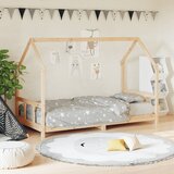 vidaXL Okvir za dječji krevet 90 x 200 cm od masivne borovine | shoptok.hr