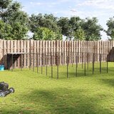  Kavez za pse crni 15,73 m² čelični | shoptok.hr