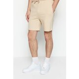 Trendyol Shorts - Beige - Normal Waist Cene