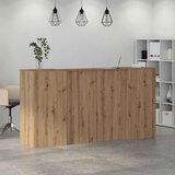 vidaXL Recepcijski stol 200x50x103,5 cm od konstruiranog drva | shoptok.hr