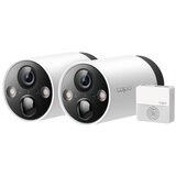 Tp-link Tapo C420S2 3,18mm dnevna/nočna WiFi 2K QHD črno/bela brezžična zunanja nadzorna kamera 2 kom | Shoptok.si