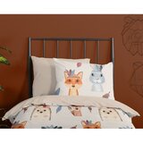Good Morning Smeđa/bež pamučna dječja posteljina za krevet za jednu osobu 140x200 cm Rave – | shoptok.hr