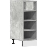 vidaXL Spodnja omarica betonsko siv 30x44,5x81,5 cm iverna plošča | Shoptok.si