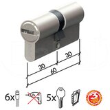 Dabel Cilindar CL2020 60mm 5 kod ključ (0106307) | ePonuda.com