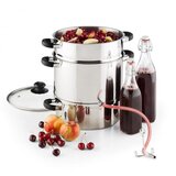 Klarstein Applebee parni sokovnik, posoda sokovnik, električni, 1500 W, Ø25cm , 8 litrov, nerjaveče jeklo | Shoptok.si