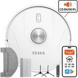 Tesla robostar - pametni robotski usisivač 2 u 1, 2600 mah, wi‐fi, bela | Eponuda.com
