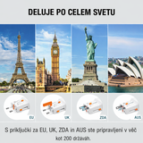 4SMARTS 4smart Nomad Pocket svetovni potovalni adapter 65 W | Shoptok.si
