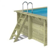  Drveni bazen AQUA 6,1x2,85 - V.1,31 m - sidrenje betoniranjem | shoptok.hr