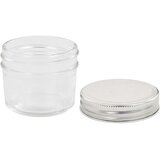  Staklenke za džem sa srebrnim poklopcima 48 kom 110 ml | shoptok.hr