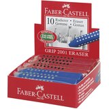 Gumica GRIP 2001 FABER CASTELL 187101 CRVENA/PLAVA | shoptok.hr