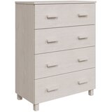  Komoda HAMAR bijela 79 x 40 x 103,5 cm od masivne borovine | shoptok.hr