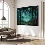  XXL slika - Starry night - a modern version of Van Gogh\'s night sky 200x133 | shoptok.hr