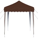  Rastezljivi šator za zabave Smeđa 195 x 195 x 245 cm | shoptok.hr