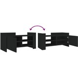 TV ormarić crni 80 x 35 x 40 cm od konstruiranog drva | shoptok.hr