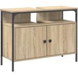  Komplet pohištva za kopalnico 3 pcs Rjava Konstruiran les, (5000232840) | Shoptok.si