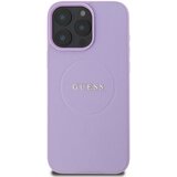 Guess Hrbtni ovitek za iPhone 16 Pro Max z zrnato teksturo MagSafe, Vijoli?na, (21749461) | Shoptok.si