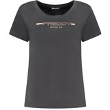 Freddy Ženska Majica Kratkih Rukava Crna | shoptok.hr