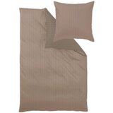 Curt Bauer posteljnina 140/200 cm damast rjava | Shoptok.si