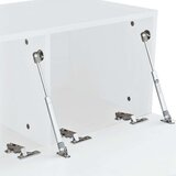Sijaj TV ormarići od iverice 2 kom 120 x 40 x 34 cm bijeli visokog sjaja | shoptok.hr
