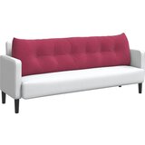  Jastuk za leđa Vinska crvena 180 x 24 x 50 cm Baršun | shoptok.hr