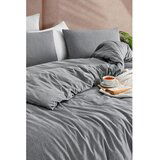 Mijolnir Antracitno siva enojna posteljnina 140x200 cm Yarn Dyed – | Shoptok.si