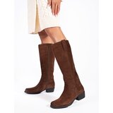 Sergio Leone Brown women's insulated boots | shoptok.hr