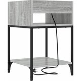  Noćni ormar Siva Sonoma 40 x 40 x 61 cm Konstruirano drvo | Eponuda.com