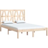  Okvir za krevet od masivne borovine 135 x 190 cm bračni | Eponuda.com