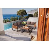 Ambia Garden LOUNGE GARNITURA akacija masivno aluminij | Shoptok.si