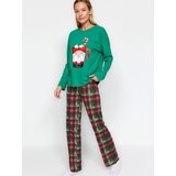Trendyol Ženski set pidžame Thmaw24Pt00059, Zeleni | Eponuda.com